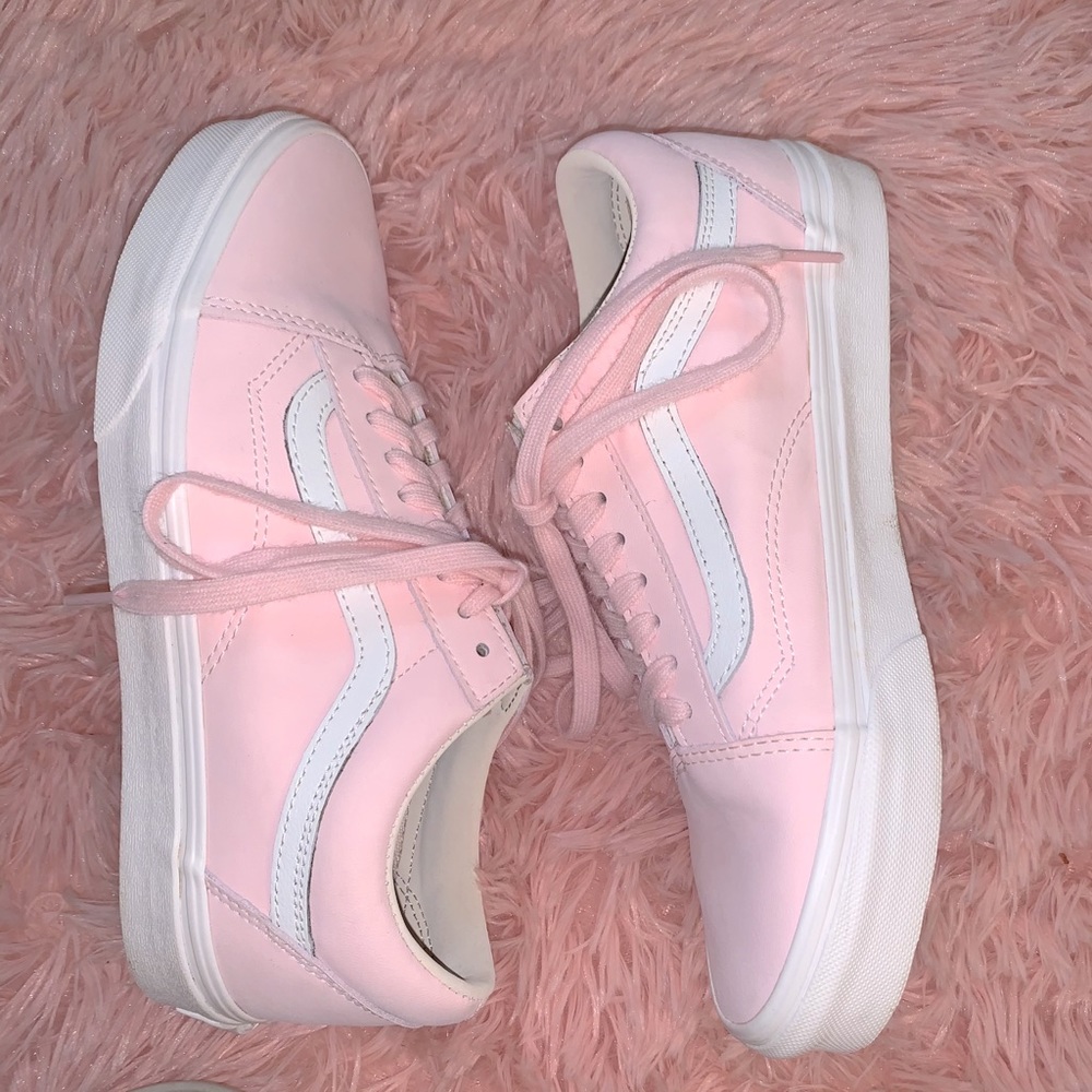 *Vans* PINK LEATHER 721356